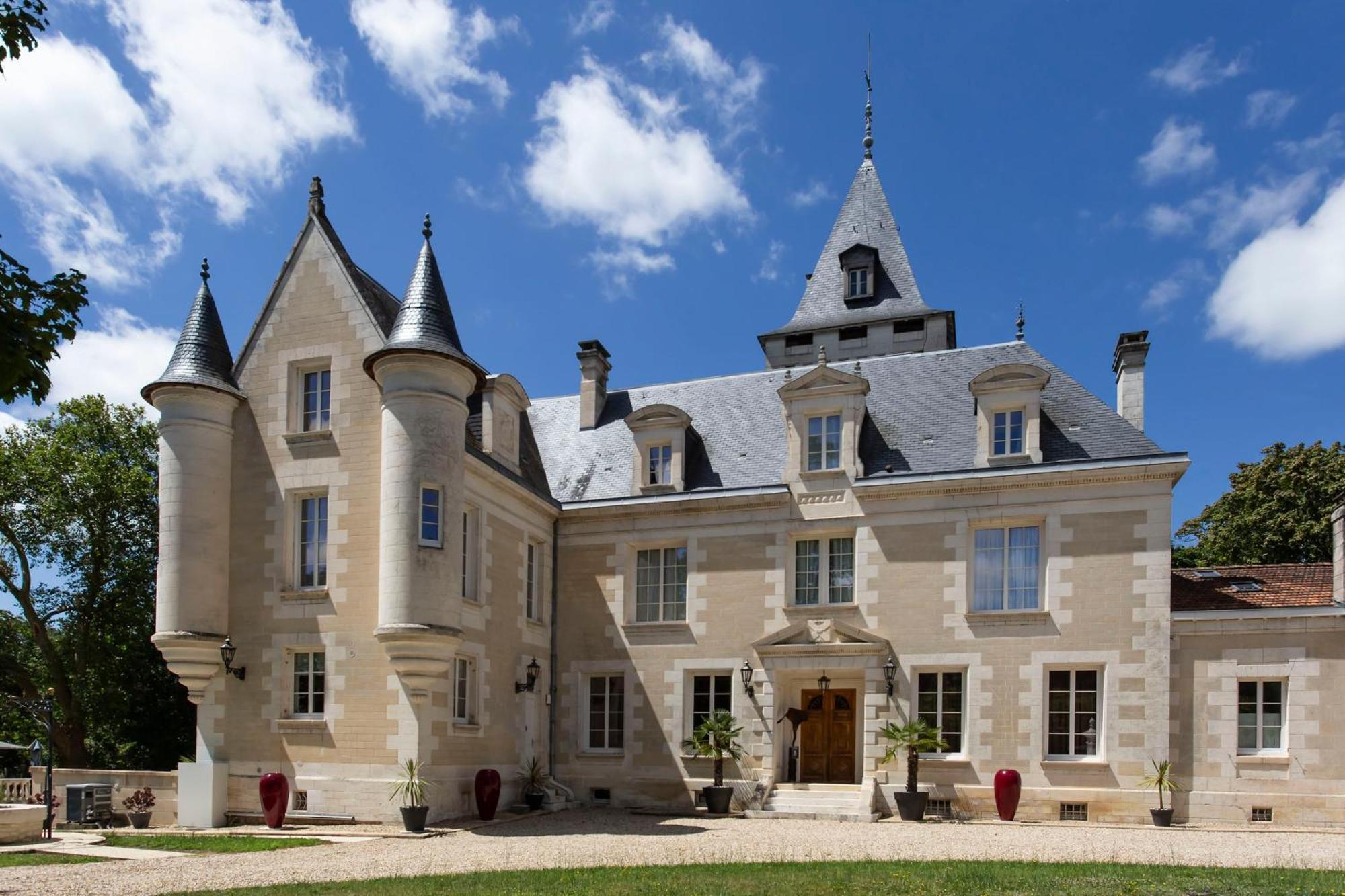 Chateau De Bellevue B&B Et Appartements Avec Piscine Saisonal Chauffee Et Chambres Partout Climatisees Saint-Avit  外观 照片